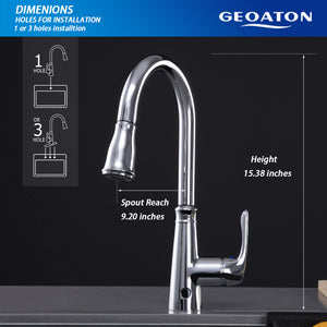 Motion Sensor Kitchen Faucet Original Touchless Design