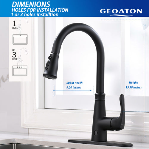 Motion Sensor Kitchen Faucet Original Touchless Design